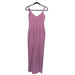 Likely  Women Lilac Sleeveless V-neck Long Georgina Sheath Dress Size 2 Photo 7