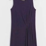 Anthropologie NWT Saturday Sunday navy sleeveless pleated side t shirt dress Photo 0