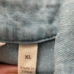 Soft Surroundings  Light washed denim Tencil tunic XL Photo 8