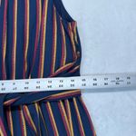 Plenty by Tracy Reese‎ Striped Wide Leg Jumpsuit Sleeveless Casual Size S Blue Photo 3