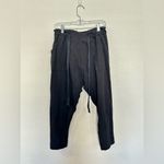Free People  BEACH BLACK JOGGERS SIZE SMALL Photo 1