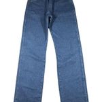 Wrangler  Jeans Womens 5x30 Blue Cowboy Cut 14MWZ Slim Fit Tapered Leg Western Photo 0