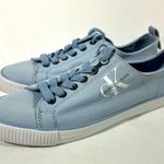 Calvin Klein Jeans DORA Canvas Sneakers Womens Sz 9 BABY BLUE NEW Photo 0