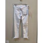 Rag and Bone NWT‎  Stevie Capri Jeans Size 28 White Bow Ankles Denim Photo 6