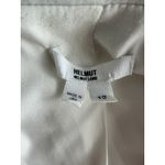 Helmut Lang  Blend Ruched Sleeve City Blazer Jacket Career Minimalist Sz:12 (b46) Photo 4