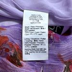 J.Crew NEW  Purple Pink Floral Ruffle Hi Low Midi Skirt Sheer Coastal Garden 18 Photo 8