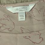 LC Lauren Conrad  bird print blouse in size XXL Photo 2