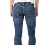 Levi's Levi’s Too Super Low Skinny Denim Blue Jeans Ladies Size 7M 29 x 30 Photo 14