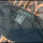 Halogen NWT Black and Cheetah Print Hooded Puffer Jacket Photo 7