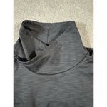 Athleta Womens Sweatshirt M Dark Gray Stowe High Neck Pullover Sweater Photo 2