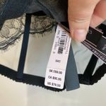 Victoria's Secret Victoria Secret Black Rhinestone Strap Lingerie Pushup Corset Bra Top 32C NWT Photo 5