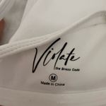 Violate the Dress Code Bra! White Size M Photo 5