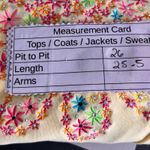 The Quacker Factory Womens Top Size 2X Whimsy Artwork Floral Mandala Rhinestones Yellow Photo 6