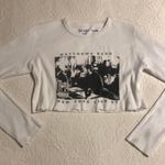 Brandy Melville  Graphic Long Sleeve Crop Top Photo 1