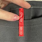 Spanx  Black The Perfect Pleated Back Short Sleeve Top Photo 2