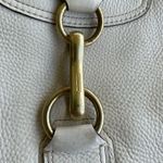 Coach Winter White Pebble Leather Bag Photo 7
