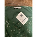 Reformation NWT Oak + fort floral emerald green ivy print maxi dress Photo 3