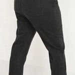 Old Navy Women's High Rise Slouchy Straight Cropped Jeans 30 Black Distressed Photo 0