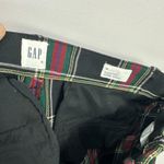 Gap  Tartan Plaid Skinny Pants 6 Black Preppy Grunge 90s Edgy Retro Academia Photo 2