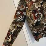 Vintage Milano Tiger, Lion & Leopard Shirt Size Large Photo 5