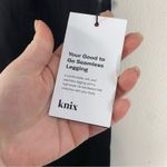 Knix Good to Go Seamless Cropped Leggings Black NWT Activewear Sz L Size L Photo 3