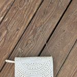 Francesca's Francesca’s Collection Gold And White Chain Satchel Photo 0