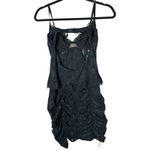 For Love & Lemons Sophie Eyelet Black Bustier Open Back Fitted Dress Size Small Photo 4