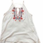 Eyeshadow Floral Embroidered Cutout Tank Photo 0