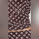 RESA Bonnie Brown Patterned SET Tube Strapless Top and Skirt Medium Photo 3