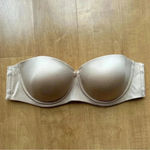Savage x Fenty Core Microfiber Strapless Bra, Honey Nude, Size 38B Photo 1