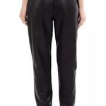 Bagatelle NWT  Faux Leather Joggers Black Size S Photo 2