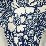 Loft  Beach Blue Luau Floral Paisley Bikini Bottoms Photo 3