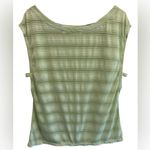 Athleta Vitality Lime Green Sheer Tank Top Photo 2