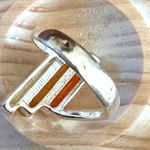 Sterling Silver Sunset Glass Triple Photo 8