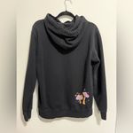 Vans  “Off The Wall” Black Hoodie Mushroom Graphic Sweatshirt Unisex Sz S EUC Photo 3