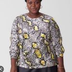 Universal Standard  Lucina snake pattern blouse women’s size 22/24‎ Photo 0