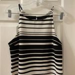 Renee C  B/W High Neck Spaghetti Strap Dress S Photo 1