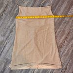 Princess Polly  Womens Kailey Mini Dress Champagne Sparkly Spaghetti Size 6 Small Photo 2