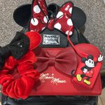 Disney Minnie Mouse Backpack and Minnie Mouse Loungefly Billfold Photo 8