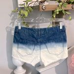 Forever 21 Denim Jean Shorts Hombre Tie Dye Cutoffs  Womens 24 Low Rise Photo 9