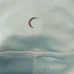 Zyia  Active Light n Tight Legging Faux Leather Coated High Rise Metallic Teal 2 Photo 1