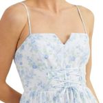 Altar'd State Altar’d State Jodee Floral Mini Dress Coastal Ruffle Feminine Size Medium NEW Photo 1