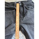 Vintage Y2k Wide Leg Baggy Jeans Raw Gray Embroidered Hip Hop‎ Size 30x32 Photo 8