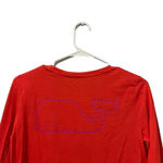 Vineyard Vines Performance Women's XS Red Long Sleeve Crewneck T Shirt Photo 4