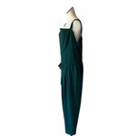 Rachel Roy NWOT Rachel  Wide Leg Jumpsuit Belted In Pine Green Photo 4