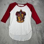 Harry Potter  Gryffindor Raglan T-Shirt Unisex Wizarding‎ World 3/4 Sleeve Medium Photo 1