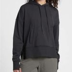 Athleta  mission hoodie black popover Sz M Photo 0