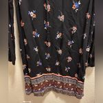 BeachLunchLounge  Collection Bohemian Style Floral Long-Sleeve Dress With Tassels Photo 2