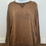 Route 66  Vintage Brown Knit Sweater Photo 0