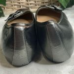 Trotters Olive Green Leather Casual Career Slip On Loafer Flats Toe 9N Size 9 Photo 2